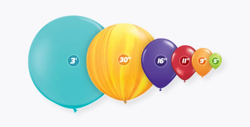 Chalk Yellow Custom Latex Balloons